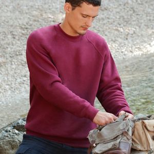 Fruit Of The Loom Raglan Sleeve Sweatshirt